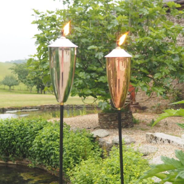 Garden Oil Lamp Copper Za Za Homes