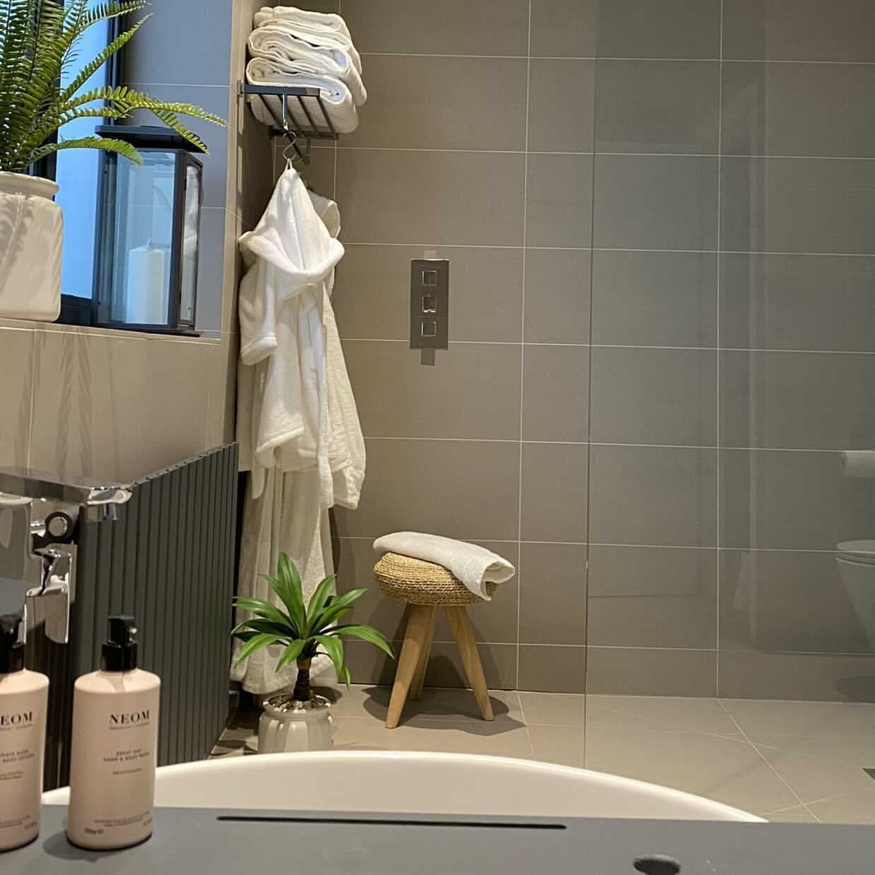 bathroom side table