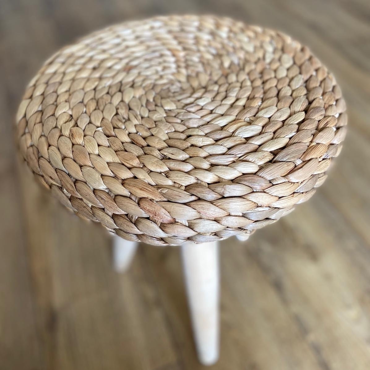rattan bedside table
