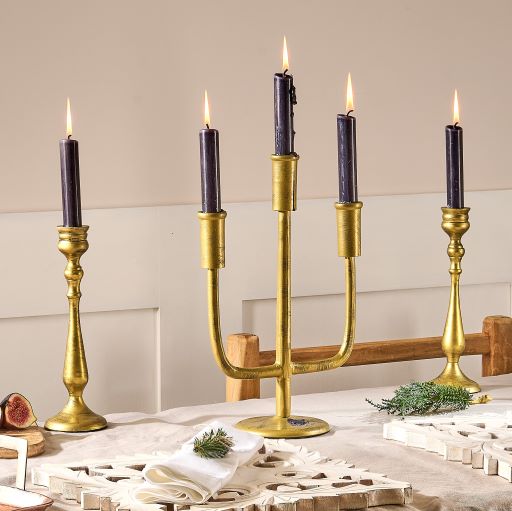 Antique Brass Candlestick