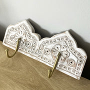 Wall mounted coat rack