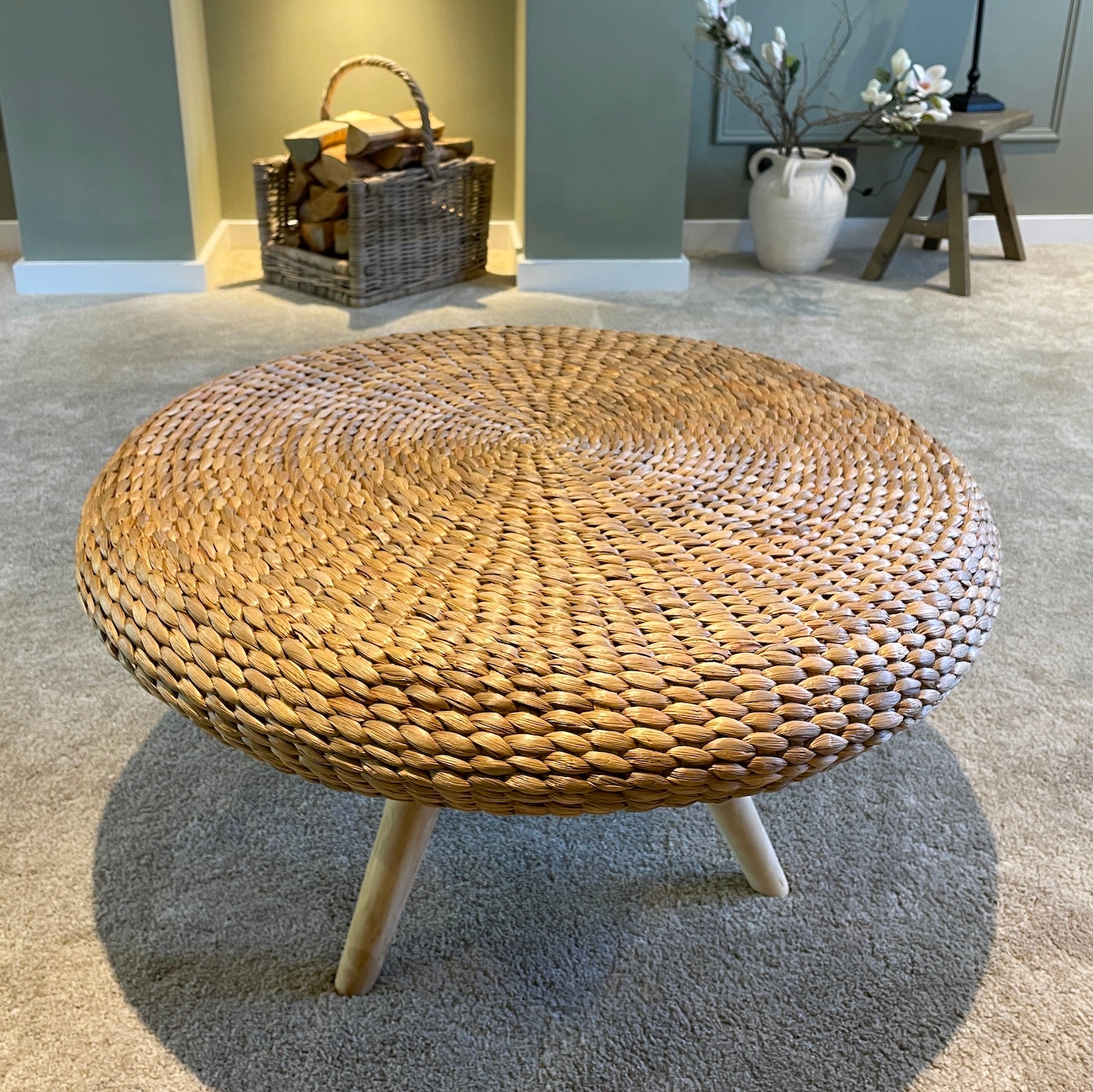 Wicker Coffee Table - Provence