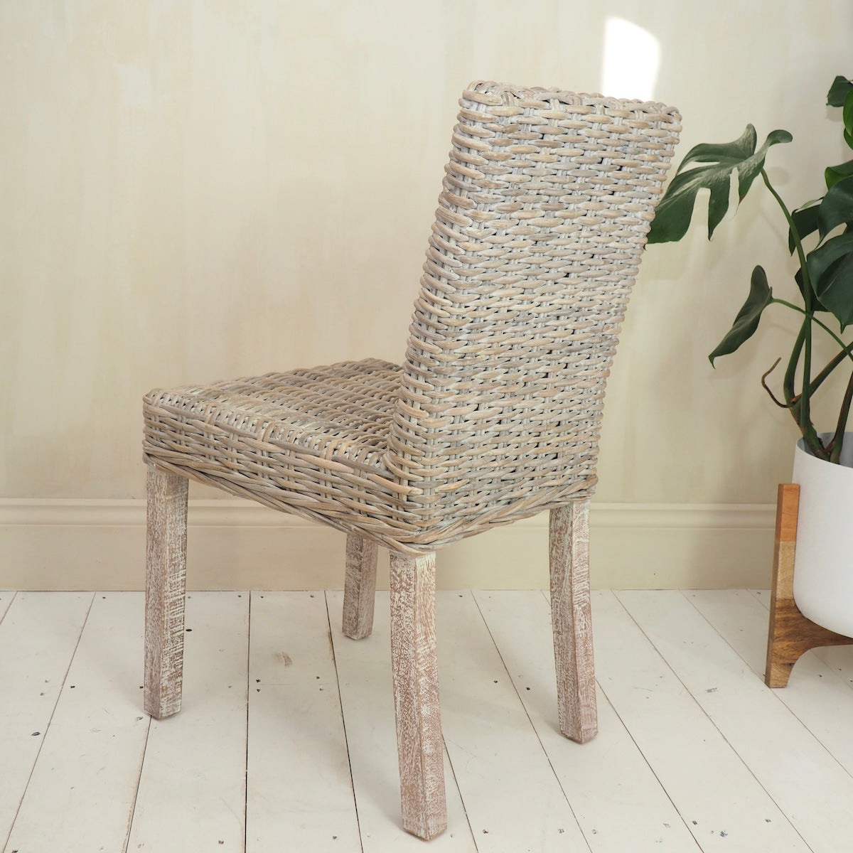 Whitewash Dining Chair