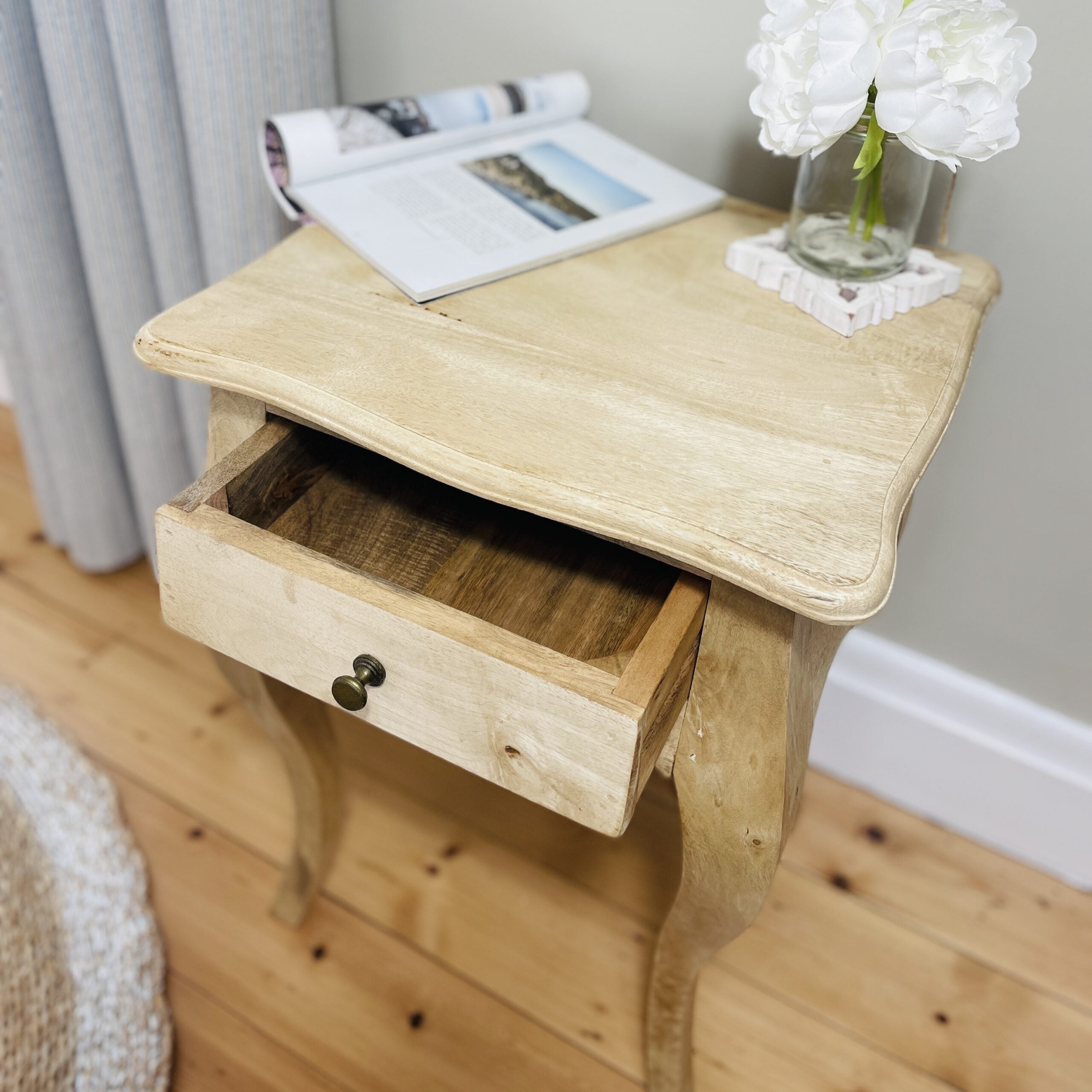 Bedside Table Natural - Amelie