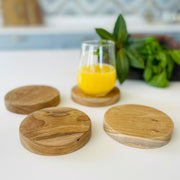 Drinks coaster wooden