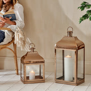 Copper Candle Lanterns