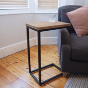 Industrial Over Arm Sofa Table