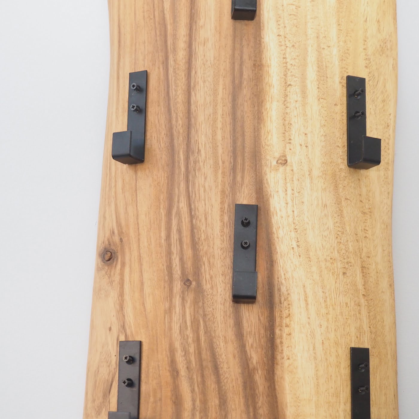 Metal coat hooks