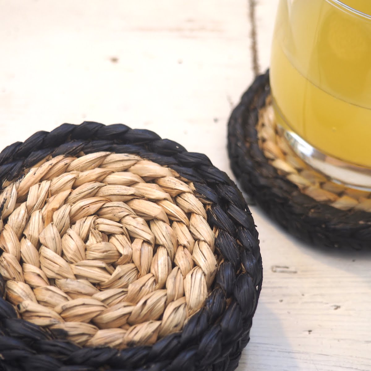 Wine bottle coasters