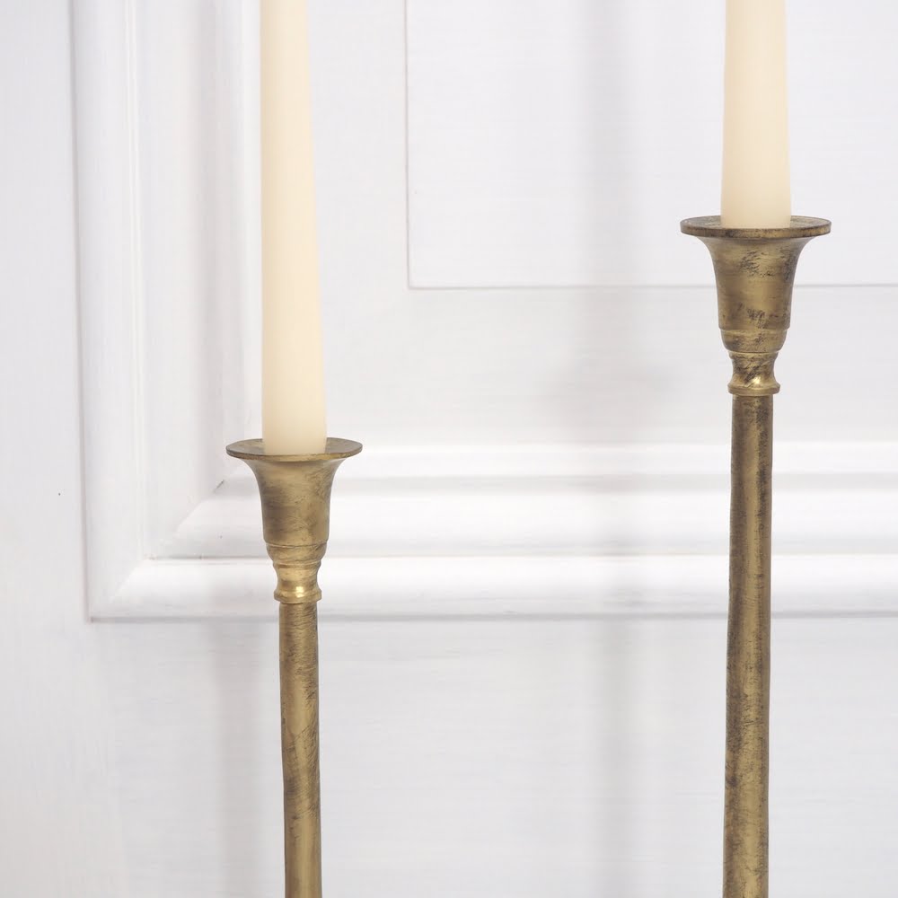 Vintage brass candlesticks