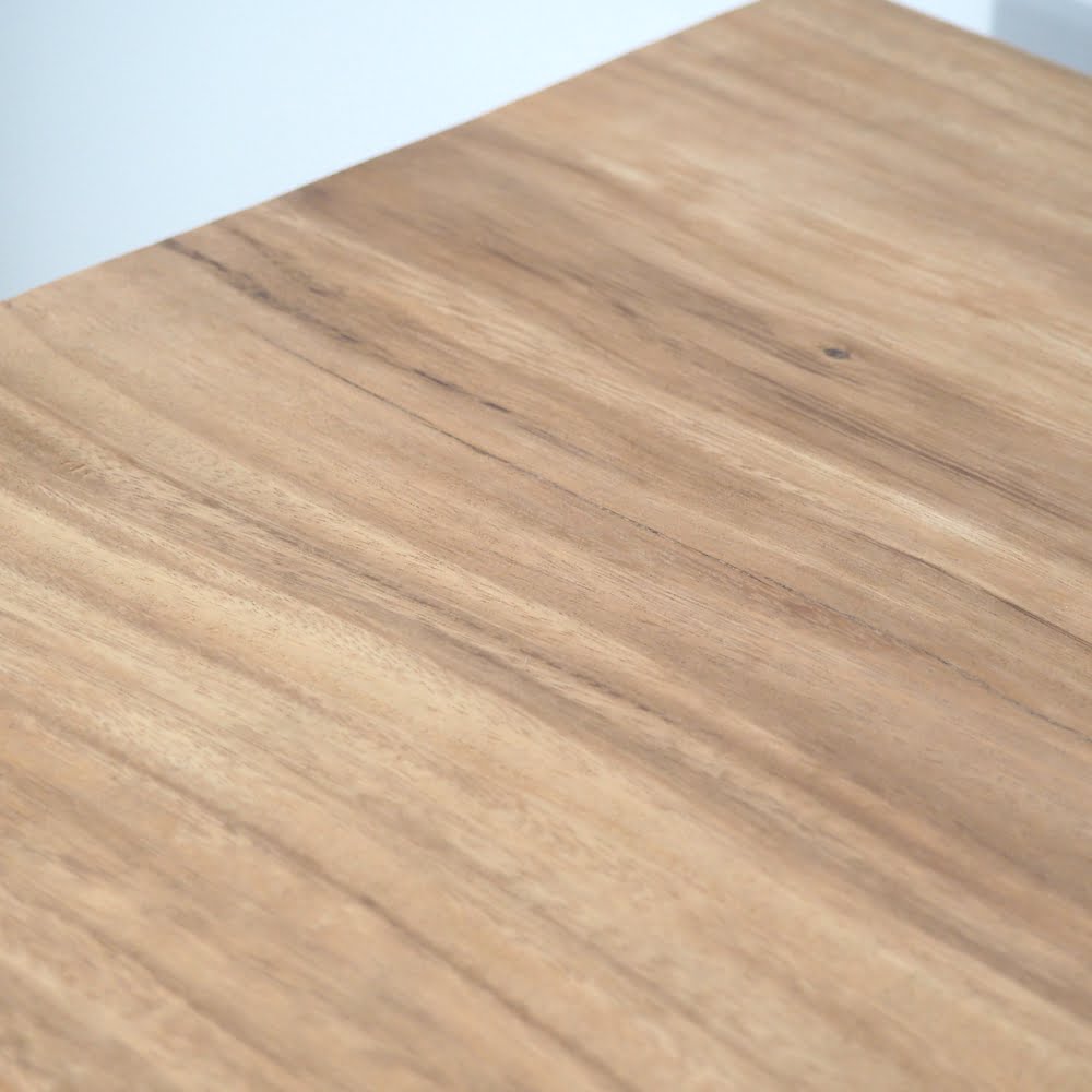 Nest of Two Natural Wood Tables