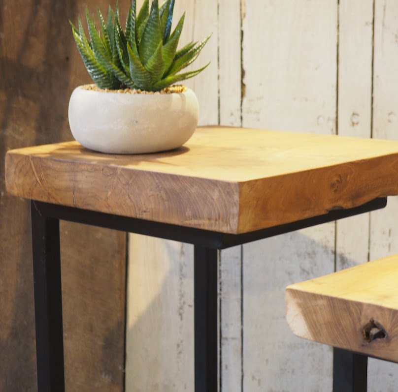 Wooden Nest of Tables