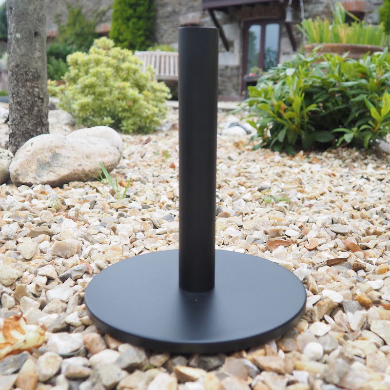 Round oil torch base