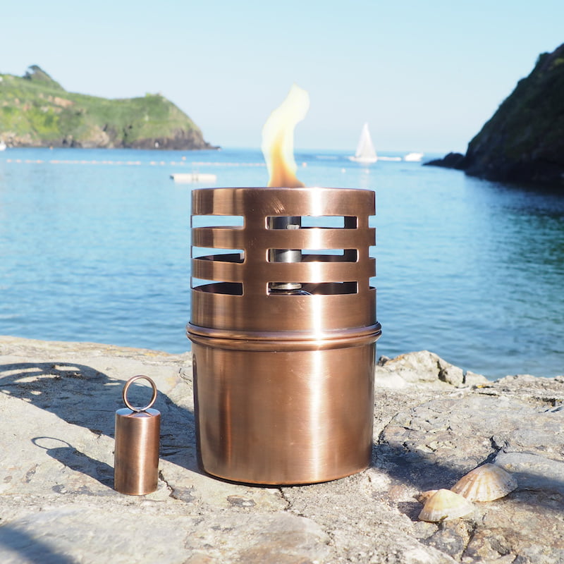 Oil lamps burner copper small