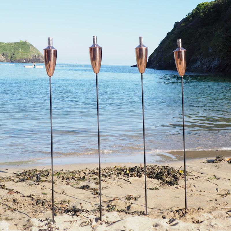 Tiki torch oil lamp burner