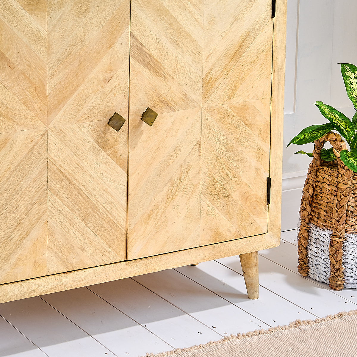 Doors and Legs of Wood Sideboard - Parquet