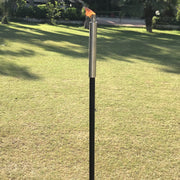 Tall outdoor oil torch