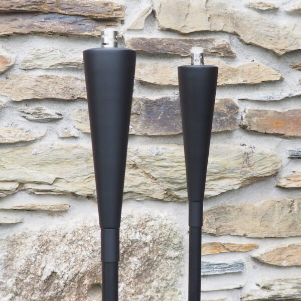Black Garden Oil Torch - GARDA - ZaZa Homes