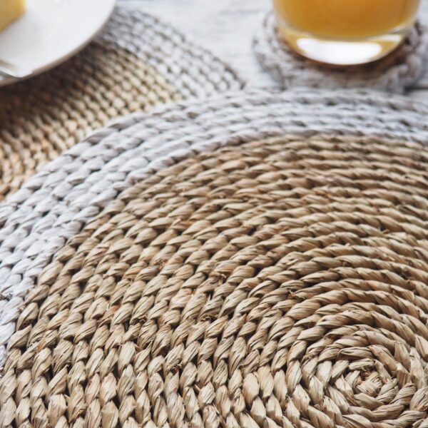 Wicker Placemats Round Za Za Homes
