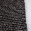 Cable Knit Wool Rug Natural - Sofia Edge
