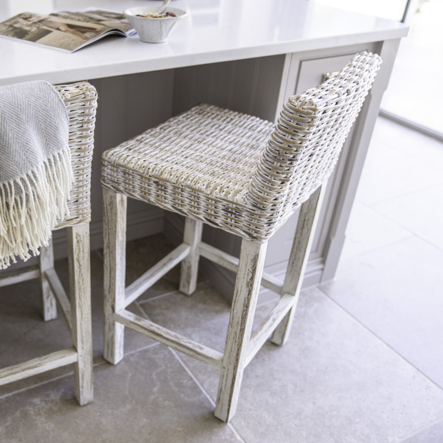 Wicker Bar Stools Za Za Homes