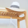 Large Wooden Scandinavian Clothes Rail with Hat