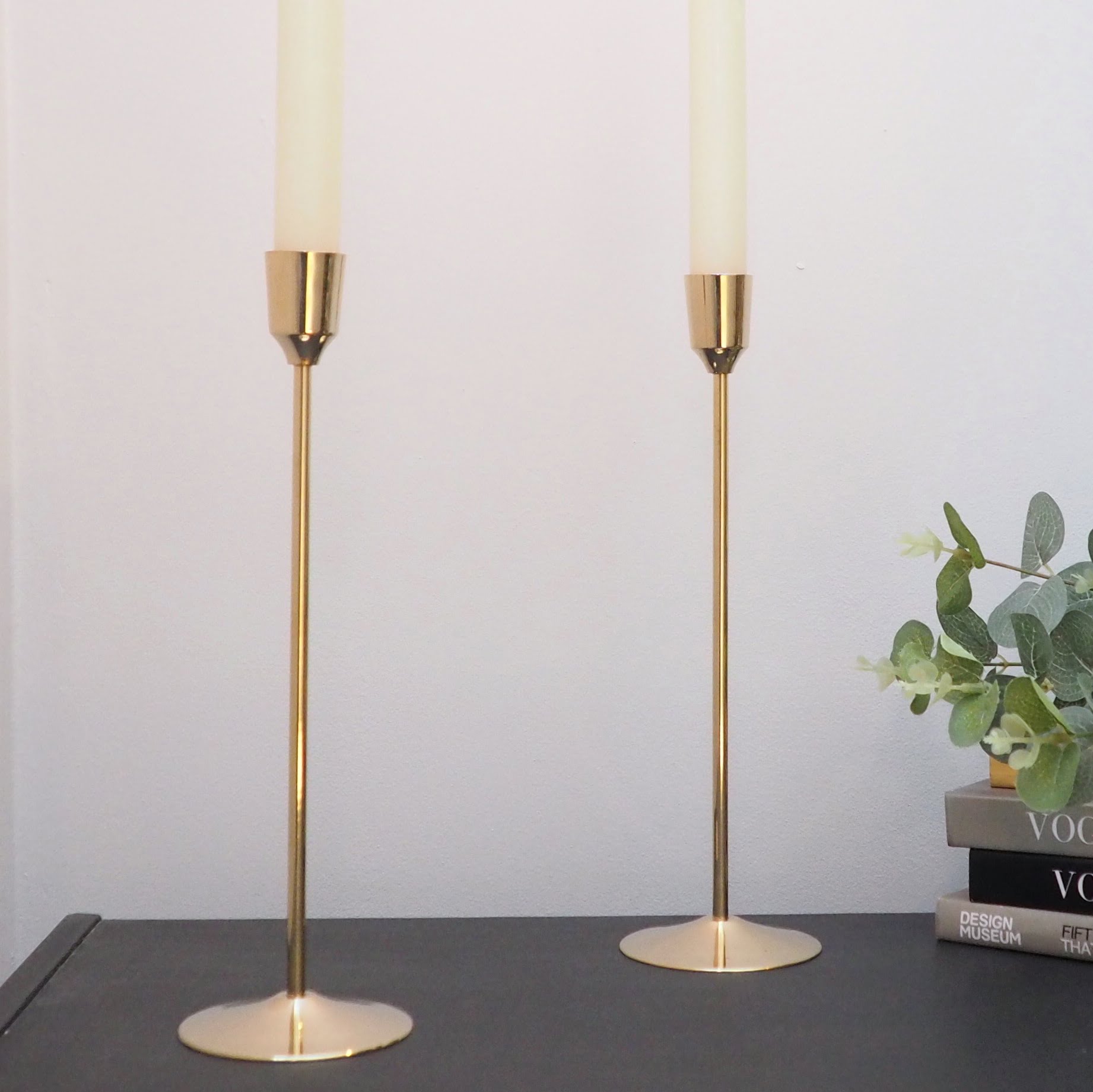 Elegant Gold Candlestick ZaZa Homes
