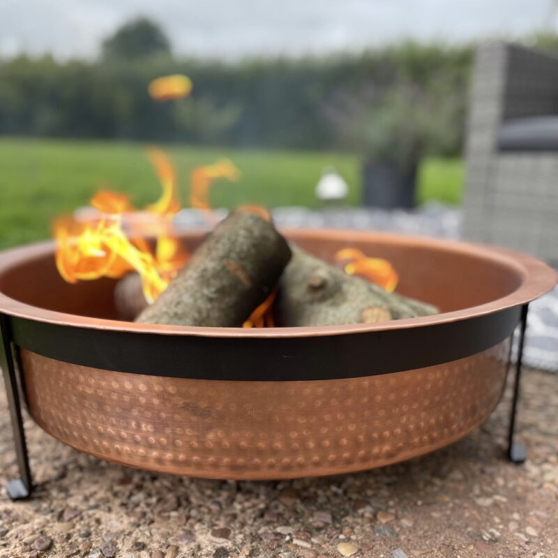 Copper Fire Pit - ZaZa Homes