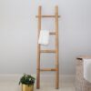 Natural Bamboo Towel Ladder