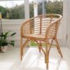 bamboo garden chair