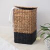 Wicker Laundry basket with lid