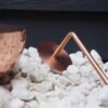 Copper gel lamp