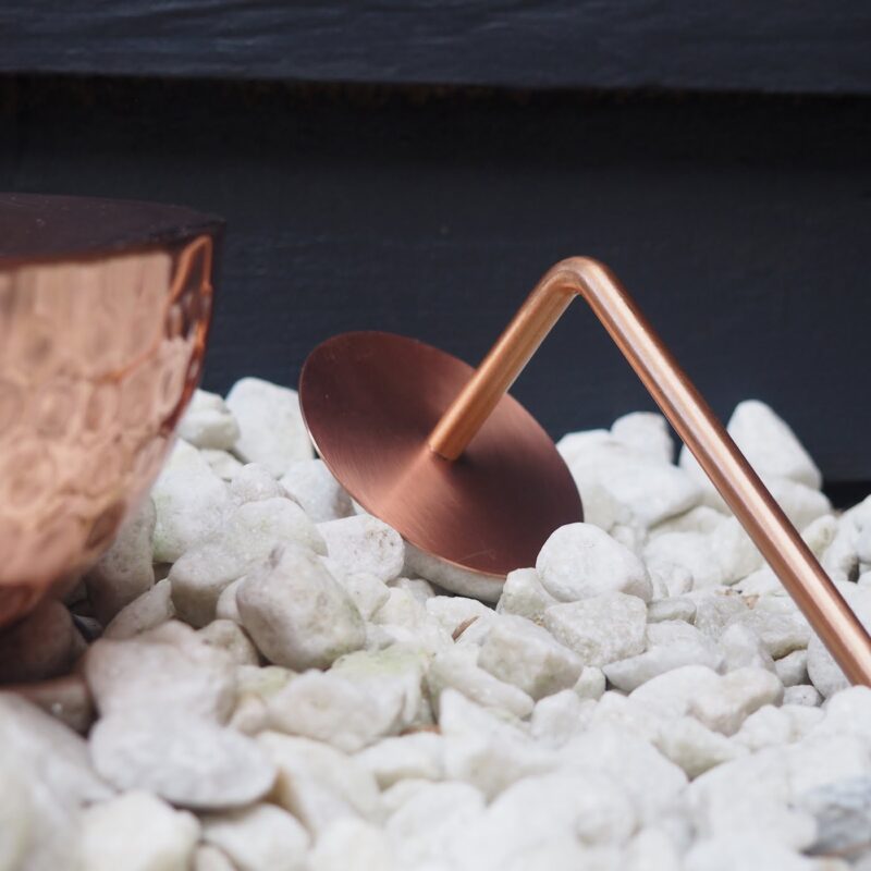 Garden Gel Burner Hammered Copper ZaZa Homes