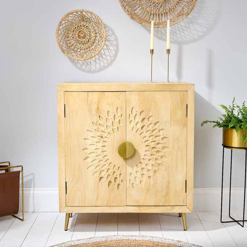 Accent Wood Sideboard Natural - Eloise