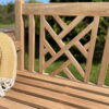 Close up of Garden Bench Two Seater - Amelia