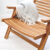 outdoor lounge chairs wood