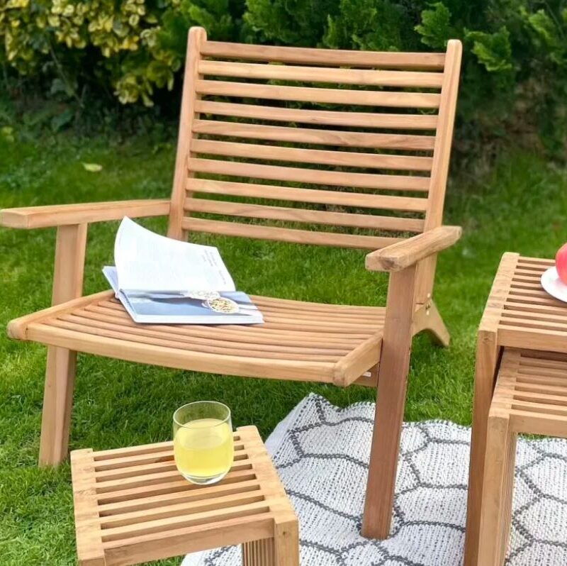 Natural String Chair Bamboo - ZaZa Homes