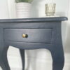 Close up of Bedside Table Navy - Amelie