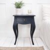 Navy Bedside Table Front