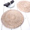 Wicker table placemats