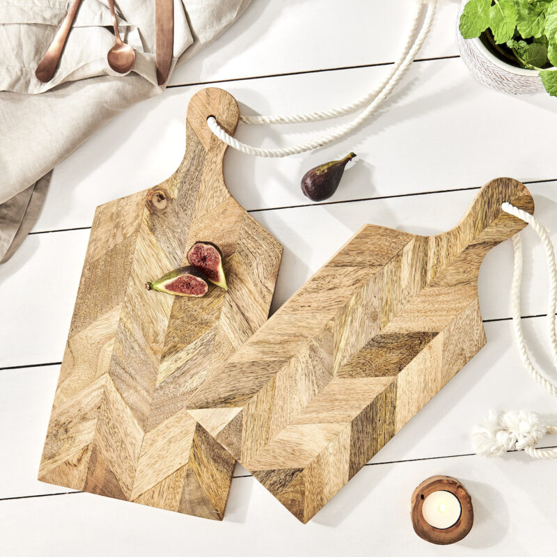 Large wooden Parquet chopping boards