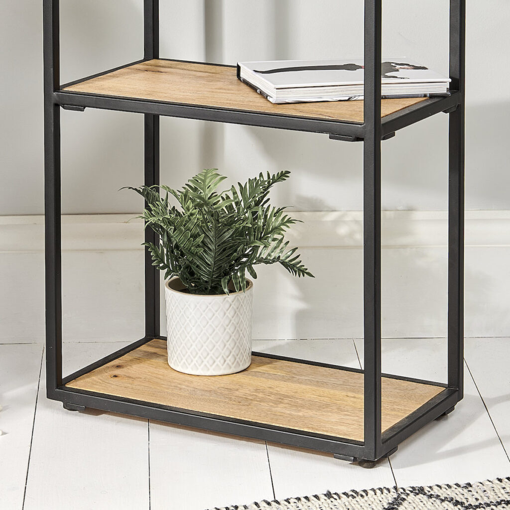 Narrow Side Table with Shelf ZaZa Homes