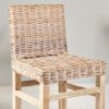Close up of Rattan Dining Chair