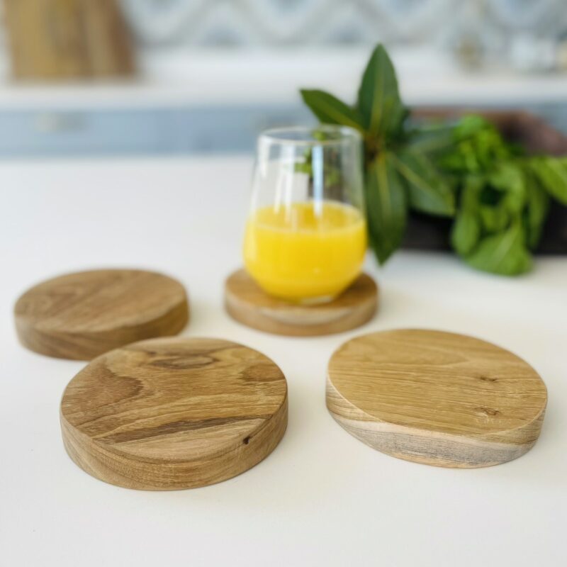 Drinks coaster wooden