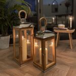 Tall Wood Lantern – HOPE COVE