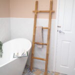 Natural Bamboo Towel Ladder