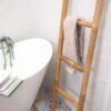 bathroom towel ladder bamboo by bath