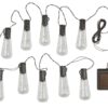 Solar powered outdoor lights cut out